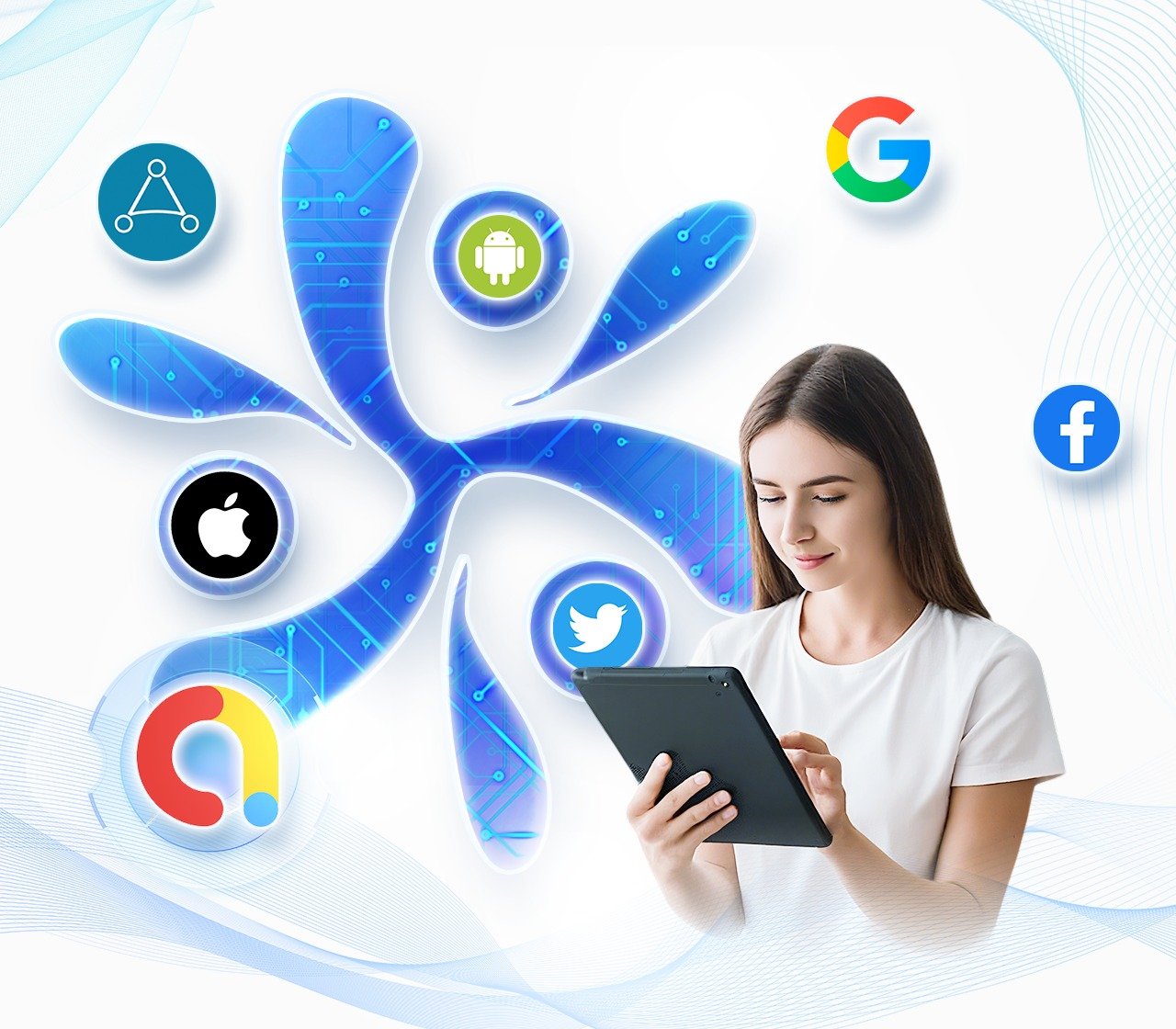 スマートフォン・Webアプリ開発の様子